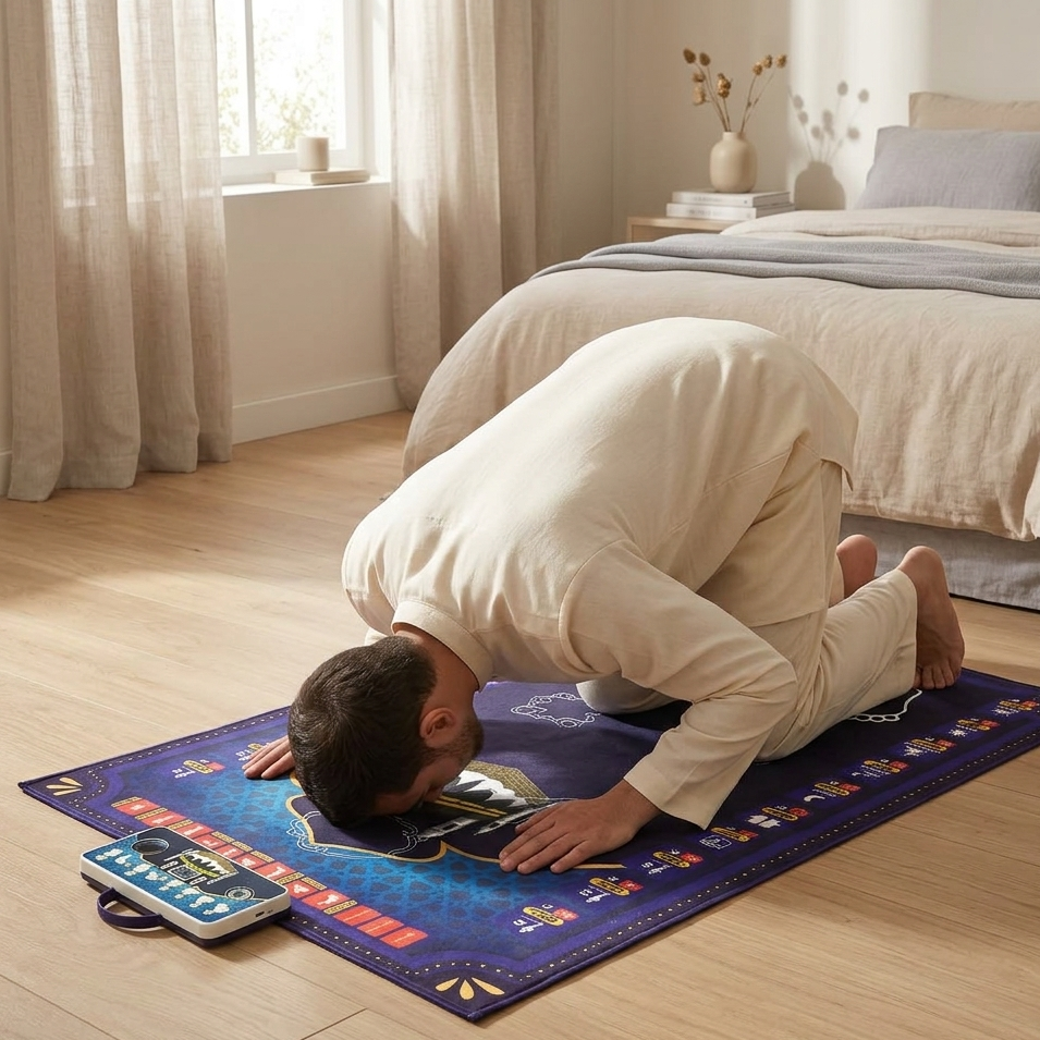 Tapis de prière interactif